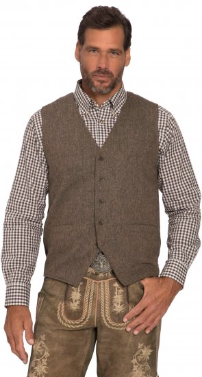 JP1880 Vest Tweed Wool Blend Traditional Light Brown - Slávnostné oblečenie - Slávnostné oblečenie – Oslavujte štýlovo a pohodlne