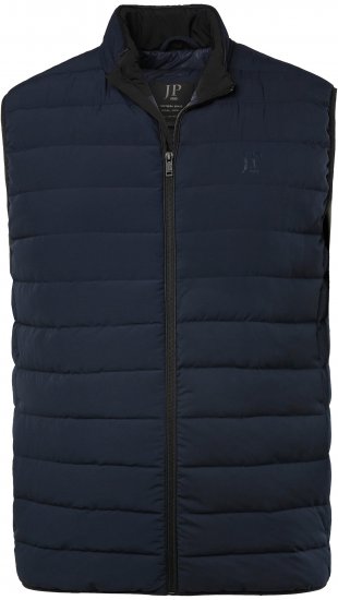 JP1880 Quilted Vest Techno Down Padding Navy - Bundy - Bundy Nadmerné Veľkosti 2XL-8XL