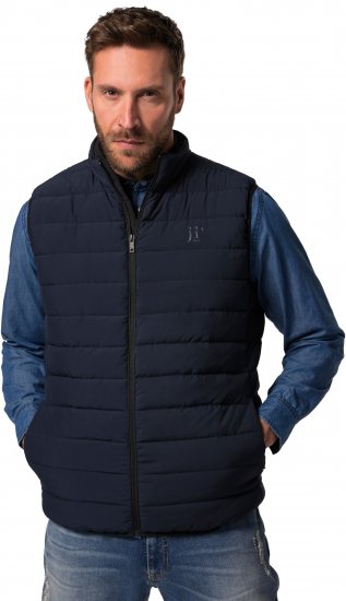 JP1880 Quilted Vest Techno Down Padding Navy - Bundy - Bundy Nadmerné Veľkosti 2XL-8XL