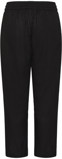 Kaffe Curve Mille Wide Pants Black Deep - Látkové nohavice - 