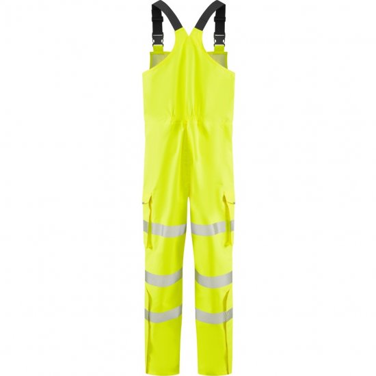 Leo Northam Ecoviz 15K Performance+ Bib & Brace Hi-Vis Yellow - Pracovné odevy - Pracovné Odevy 3XL-6XL