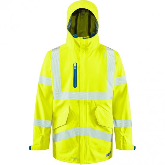 Leo Marisco LTEC 20K High Performance Breathable Waterproof Hi-Vis Yellow - Pracovné odevy - Pracovné Odevy 3XL-6XL