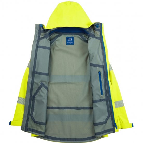 Leo Marisco LTEC 20K High Performance Breathable Waterproof Hi-Vis Yellow - Pracovné odevy - Pracovné Odevy 3XL-6XL