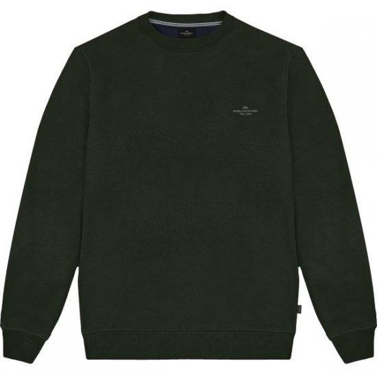 Double Outfitters MTOP-1141 Mikina Tmavozelená - Mikiny & mikiny bez kapucne - Mikiny & Mikiny s Kapucňou 2XL-12XL