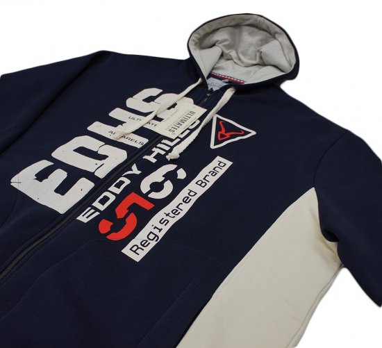 EDDY HILLS EDHS Hoodie Navy - Mikiny & mikiny bez kapucne - Mikiny & Mikiny s Kapucňou 2XL-12XL
