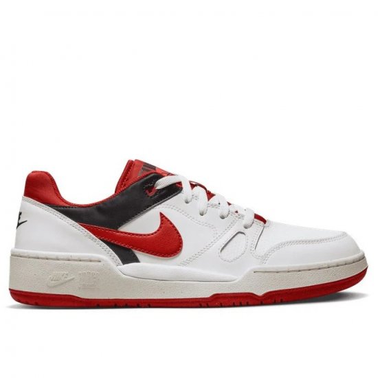 Nike FULL FORCE LO Men Sneakers Red-White - Pánske topánky 40-52 - 