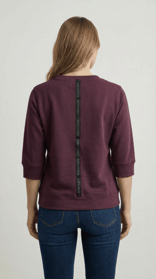 Nora Mikken GELINA Sweater Mauve Wine - DÁMSKE OBLEČENIE XS-XXL - 
