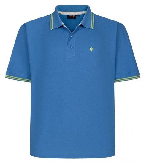 Espionage P232 Piké polokošeľa turq/lime - Polokošele - Polokošele 2XL-8XL