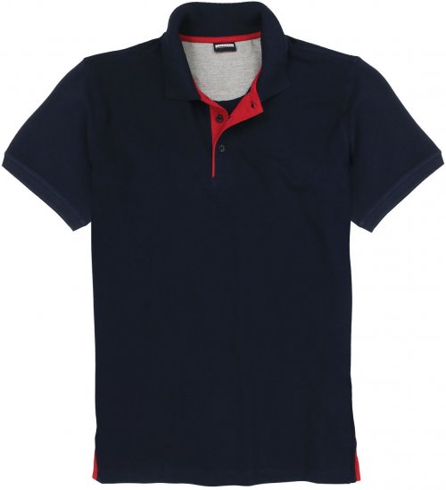 Adamo Pablo Comfort fit Polo Shirt Navy - Polokošele - Polokošele 2XL-8XL