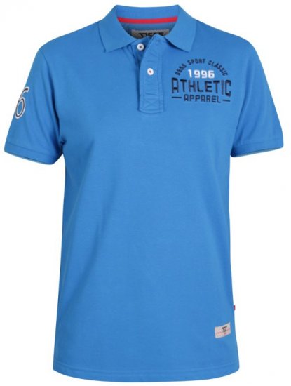 D555 Parker Polo Blue - Polokošele - Polokošele 2XL-8XL