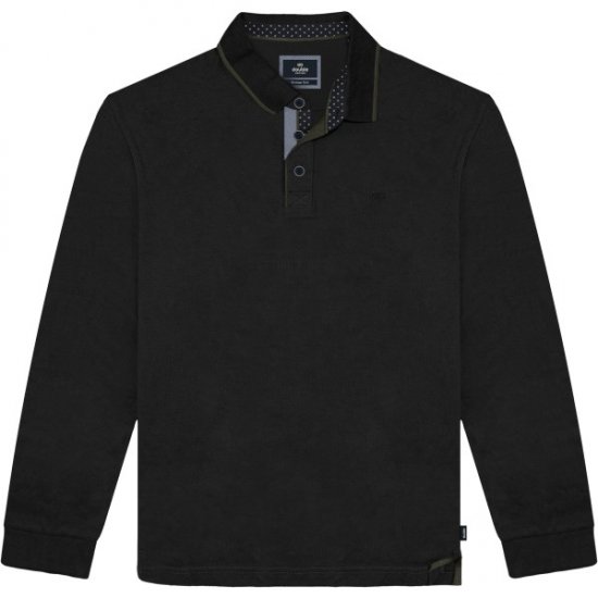 Double Outfitters PS-3098 Polo Shirt Print Black - Polokošele - Polokošele 2XL-8XL