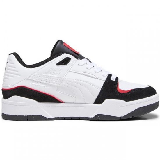 Puma Slipstream Bball Mix Men Sneakers White-Black-Red - Pánske topánky 40-52 - 