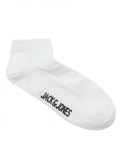 Jack & Jones Louis Ponožky Biela 3-pack - Spodná bielizeň - Spodné Prádlo 2XL-8XL