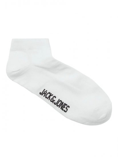 Jack & Jones Louis Ponožky Biela 3-pack - Spodná bielizeň - Spodné Prádlo 2XL-8XL