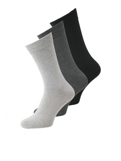 Jack & Jones Ordinary Ponožky Čierna 3-pack - Spodná bielizeň - Spodné Prádlo 2XL-8XL