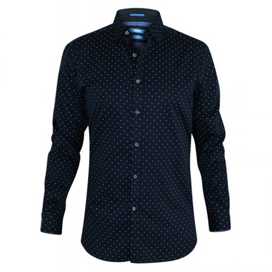 D555 Rashard Long Sleeve Printed Shirt - Košele - Košele 2XL-10XL