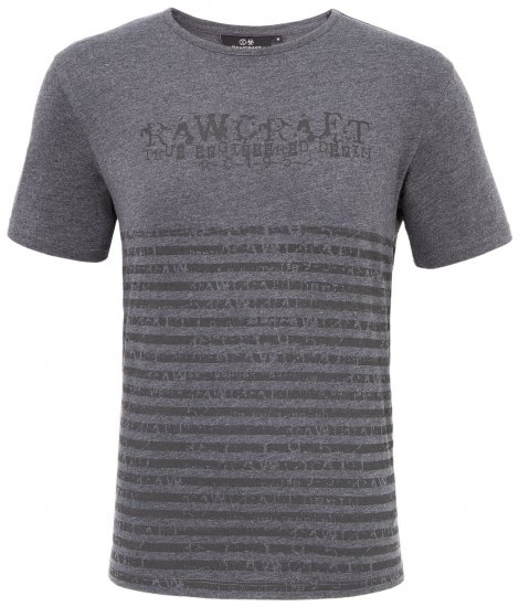Rawcraft Reeder T-shirt Charcoal - Tričká - Nadrozmerné tričká - 2XL-14XL
