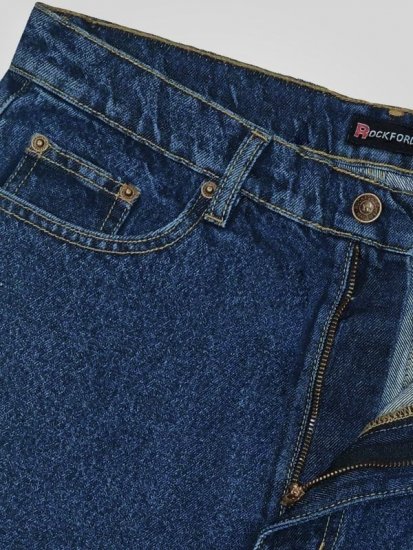 Rockford Comfort Jeans Blue TALL SIZES - PÁNSKE OBLEČENIE MT-6XLT - Veľkosti pre VYSOKÝCH