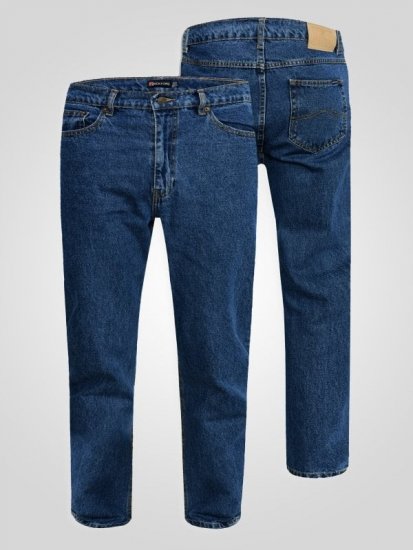 Rockford Comfort Jeans Blue TALL SIZES - PÁNSKE OBLEČENIE MT-6XLT - Veľkosti pre VYSOKÝCH