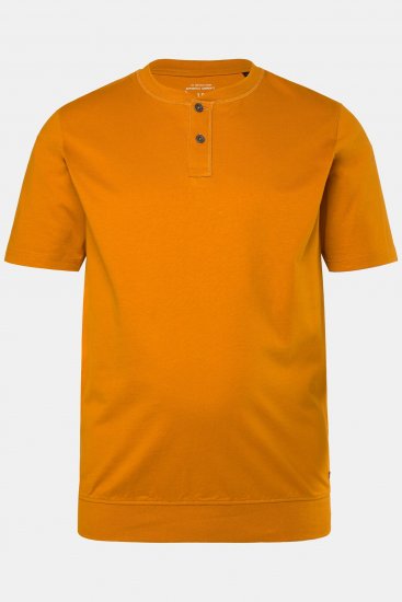 JP1880 Henley Belly Fit Short Sleeve - Tričká - Nadrozmerné tričká - 2XL-14XL