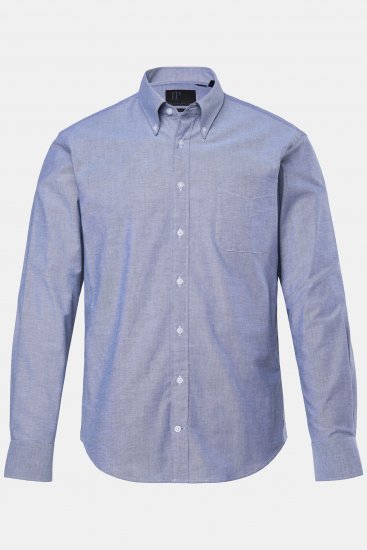 JP1880 Oxford Shirt Long Sleeve Denim Blue - Košele - Košele 2XL-10XL