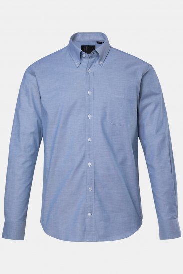 JP1880 Oxford Shirt Flexnamic Long Sleeve Ash Turquoise - Košele - Košele 2XL-10XL