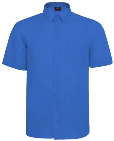 Espionage SH149 modrá košeľa s krátkym rukávom - Košele - Košele 2XL-10XL