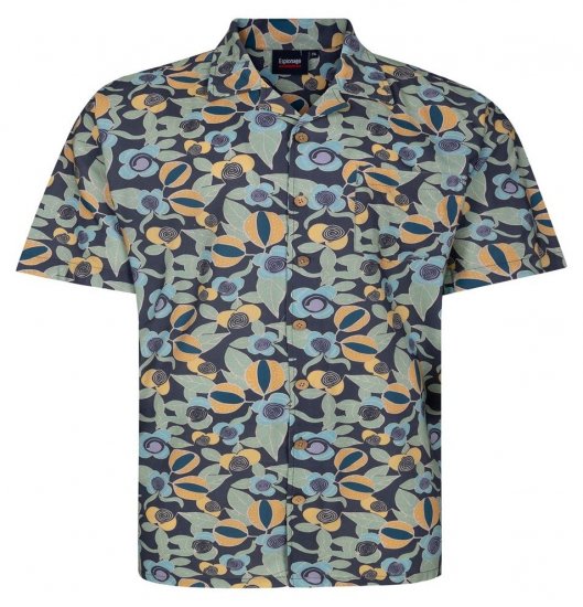 Espionage SH461 Košeľa s kvetinovým vzorom multi - Košele - Košele 2XL-10XL