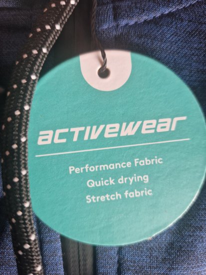 Kam Jeans AP008 Active Performance Hoodie Indigo - Mikiny & mikiny bez kapucne - Mikiny & Mikiny s Kapucňou 2XL-12XL