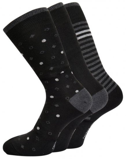 Smith & Jones Smitty 3-pack Socks (46-49) - Spodná bielizeň - Spodné Prádlo 2XL-8XL