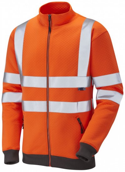 Leo Libbaton Track Top Hi-Vis Orange - Pracovné odevy - Pracovné Odevy 3XL-6XL