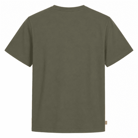 Motley Denim Stockholm T-shirt Dark Khaki - Tričká - Nadrozmerné tričká - 2XL-14XL