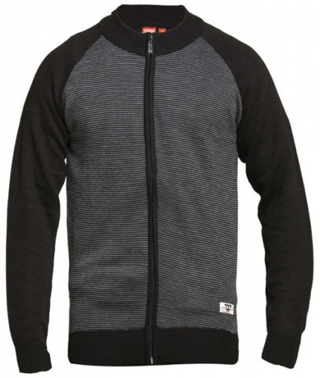 D555 Tanner Sweater Black - Mikiny & mikiny bez kapucne - Mikiny & Mikiny s Kapucňou 2XL-12XL