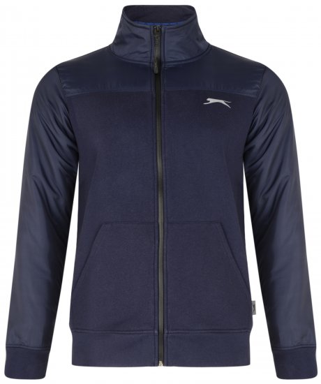 Slazenger Tatum Funnel Neck Navy - Mikiny & mikiny bez kapucne - Mikiny & Mikiny s Kapucňou 2XL-12XL