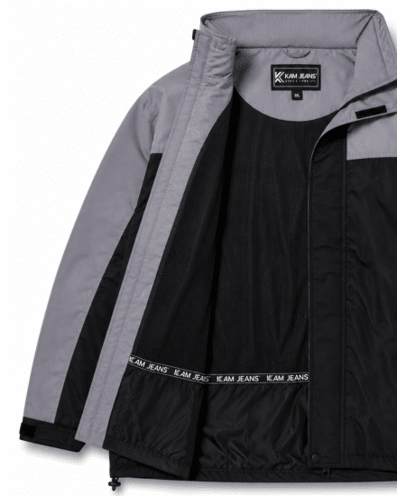 Kam Jeans 439 Softshell Jacket Black - Bundy - Bundy Nadmerné Veľkosti 2XL-8XL