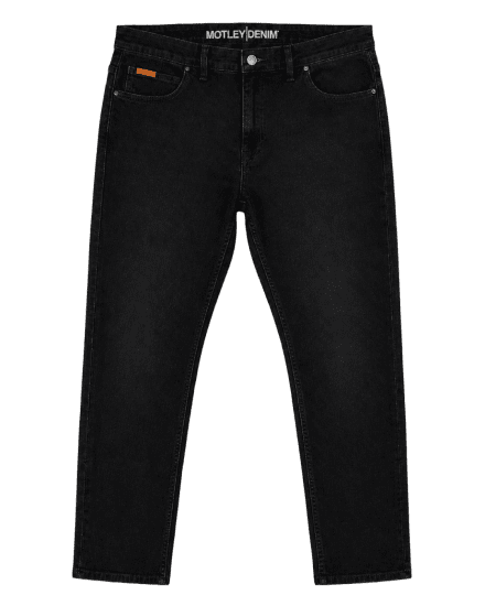 Motley Denim Soho 5-Pocket Jeans Black - Džínsy & nohavice - Džínsy a Nohavice - W40-W70