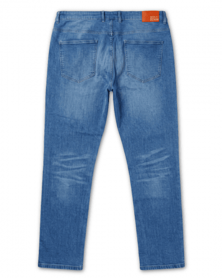 Motley Denim Soho 5-Pocket Jeans Blue Wash - Džínsy & nohavice - Džínsy a Nohavice - W40-W70