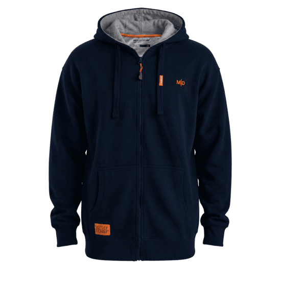 Motley Denim Copenhagen Hoodie Navy - Mikiny & mikiny bez kapucne - Mikiny & Mikiny s Kapucňou 2XL-12XL