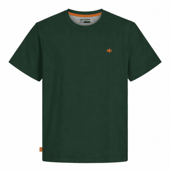 Motley Denim Stockholm T-shirt Racing Green - Tričká - Nadrozmerné tričká - 2XL-14XL