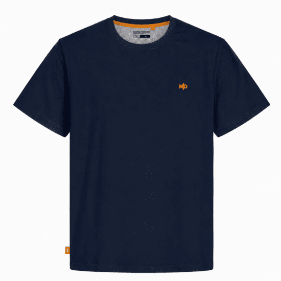 Motley Denim Stockholm T-shirt Dark Indigo - Tričká - Nadrozmerné tričká - 2XL-14XL