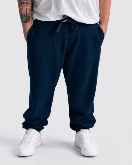 Motley Denim Berlin Sweatpants Dark Indigo - Tepláky & teplákové kraťasy - Tepláky & Teplákové kraťasy - 2XL-12XL