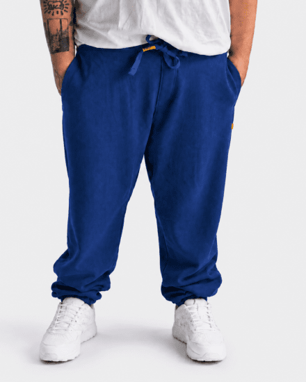 Motley Denim Berlin Sweatpants Royal Blue - Tepláky & teplákové kraťasy - Tepláky & Teplákové kraťasy - 2XL-12XL