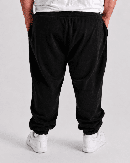 Motley Denim Berlin Sweatpants Black - Tepláky & teplákové kraťasy - Tepláky & Teplákové kraťasy - 2XL-12XL