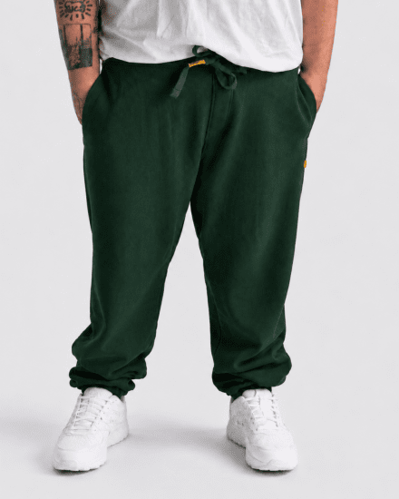 Motley Denim Berlin Sweatpants Racing Green - Tepláky & teplákové kraťasy - Tepláky & Teplákové kraťasy - 2XL-12XL