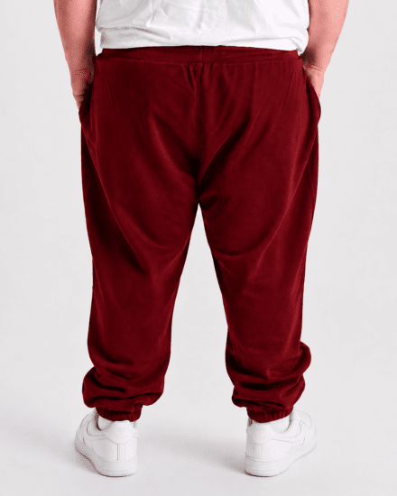 Motley Denim Berlin Sweatpants Red - Tepláky & teplákové kraťasy - Tepláky & Teplákové kraťasy - 2XL-12XL
