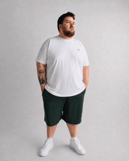 Motley Denim Paris Sweatshorts Racing Green - Tepláky & teplákové kraťasy - Tepláky & Teplákové kraťasy - 2XL-12XL
