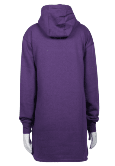 Nora Mikken KRISTINA Long Hoodie Purple - Mikiny & mikiny bez kapucne - 