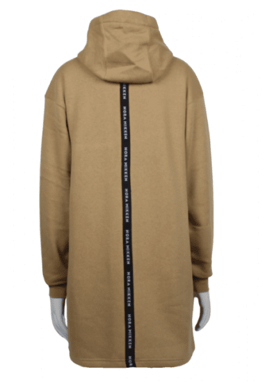 Nora Mikken KADRI Long Hoodie Camel - Mikiny & mikiny bez kapucne - 