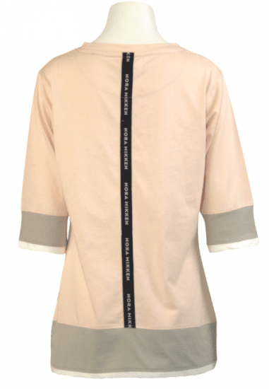 Nora Mikken ANNELI T-Shirt Pink - Tričká - 