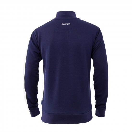 Slazenger Vince Track Jacket Navy - Mikiny & mikiny bez kapucne - Mikiny & Mikiny s Kapucňou 2XL-12XL